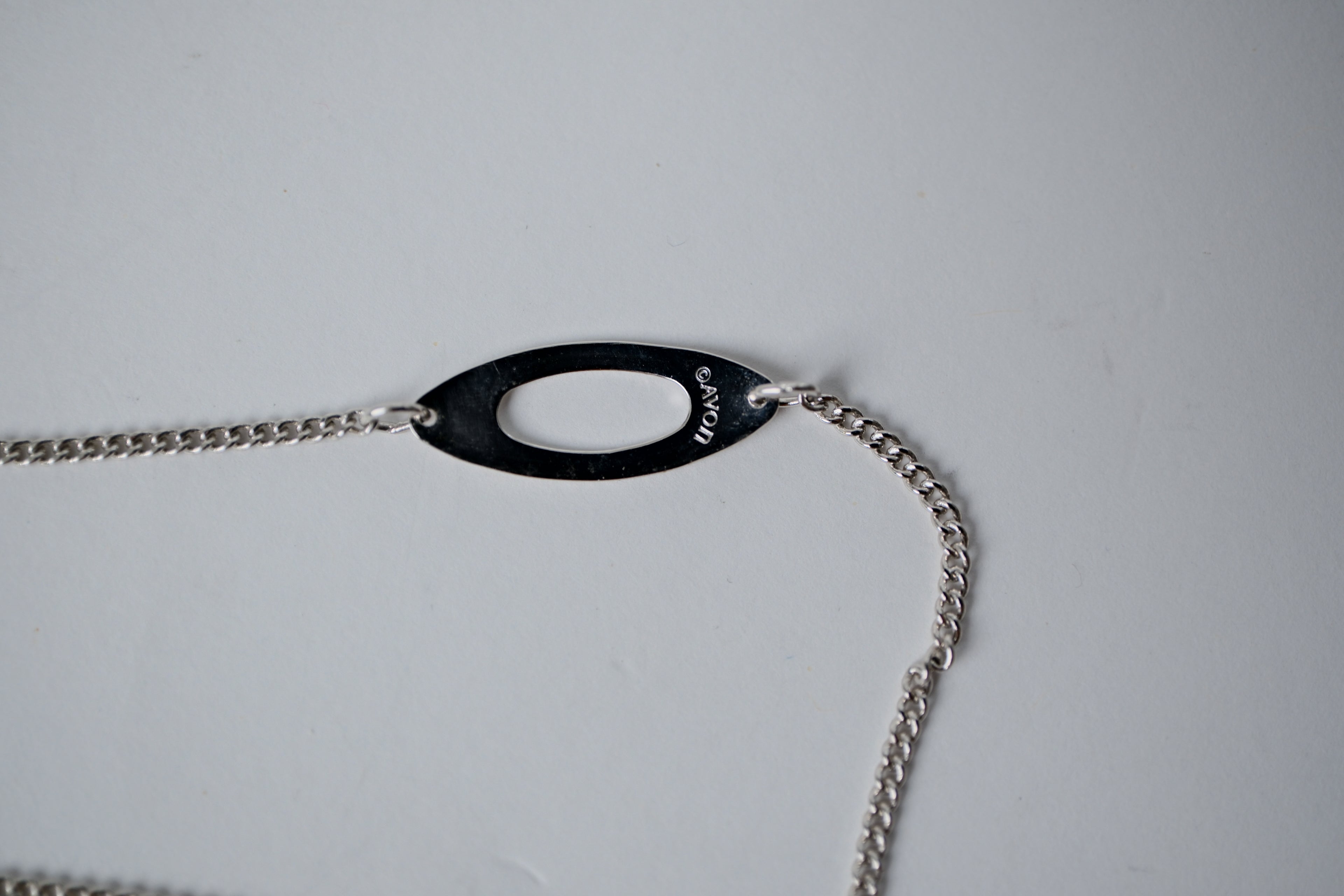 Vintage Avon Silver Anklet