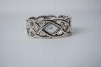 Vintage Osirock Silver Watch Bangle