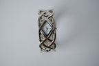 Vintage Osirock Silver Watch Bangle