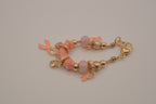 Pandora style Breast cancer awareness charm bracelet