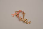Pandora style Breast cancer awareness charm bracelet
