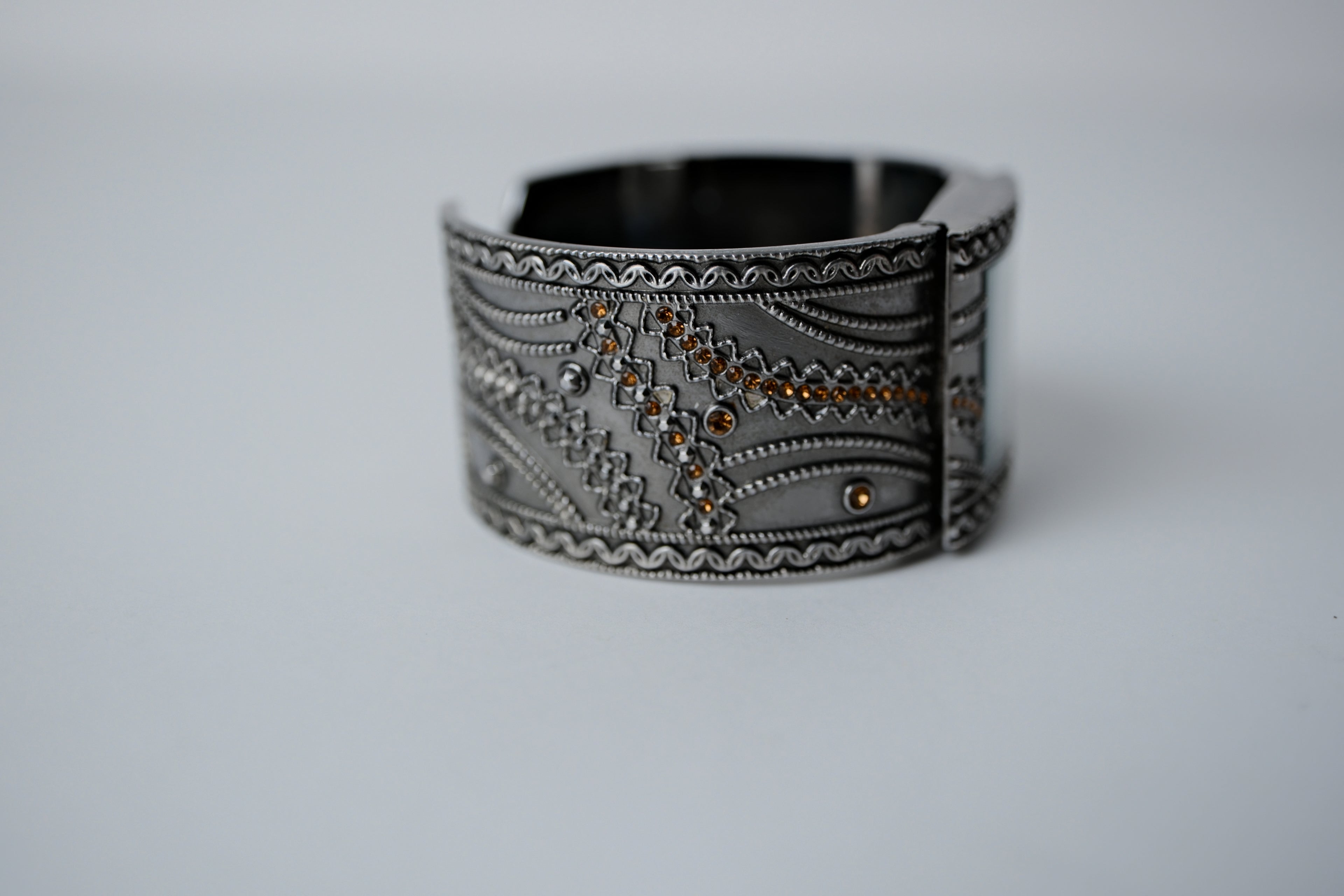 Vintage Avon Gunmetal Bangle Watch
