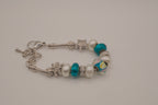 Pandora style Beach themed charm bracelet