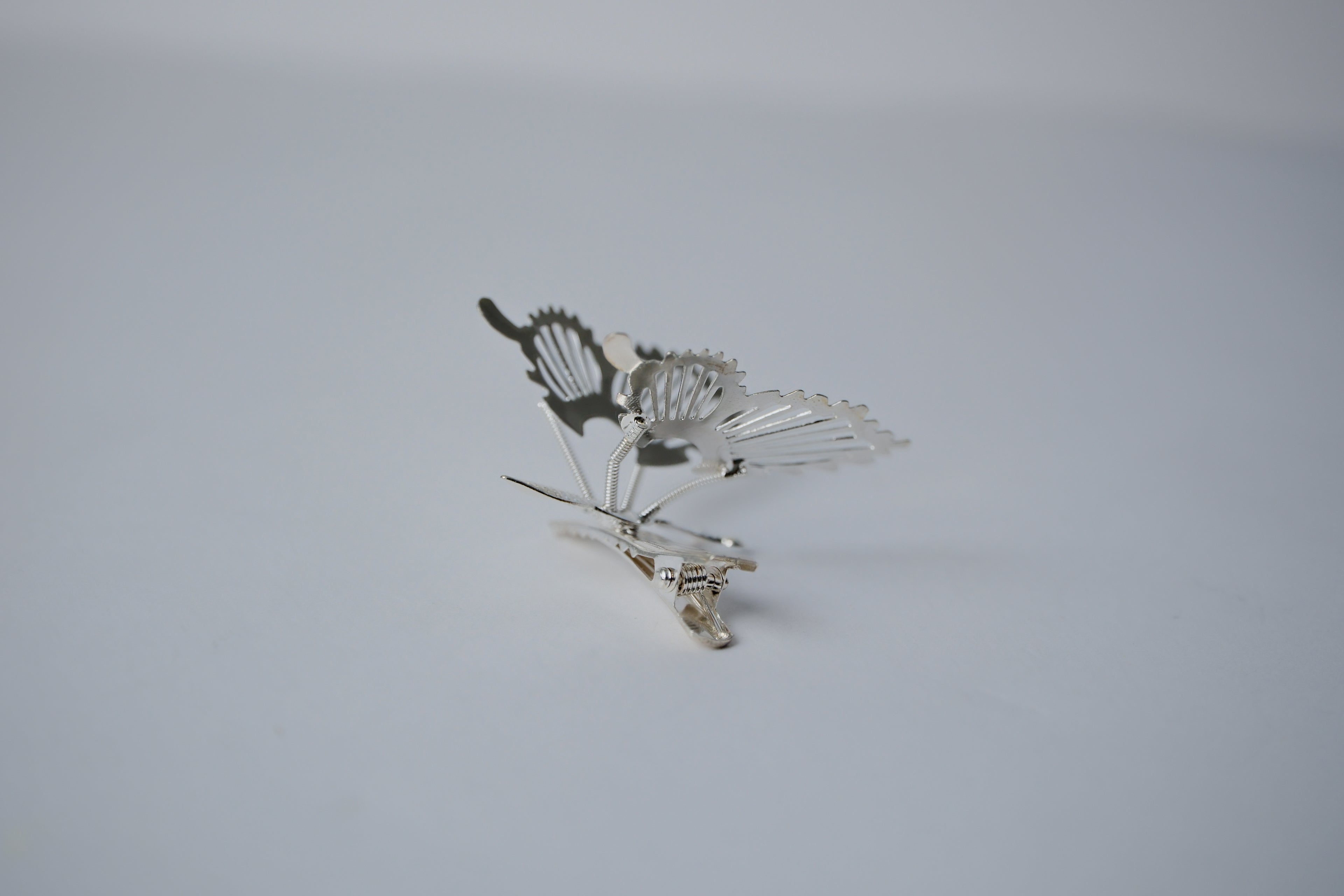 Silver Butterfly Hair Pin