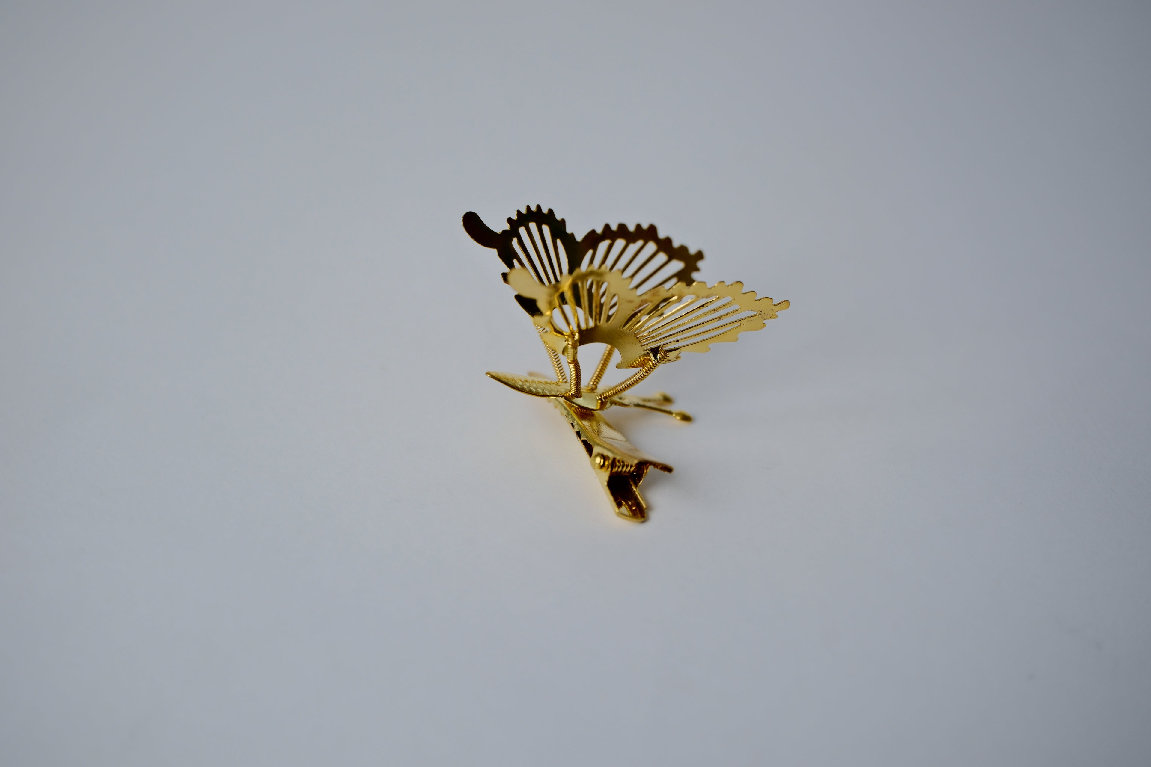 Gold Butterfly Hair Pin