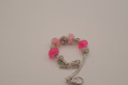 Pandora style Pink charm bracelet