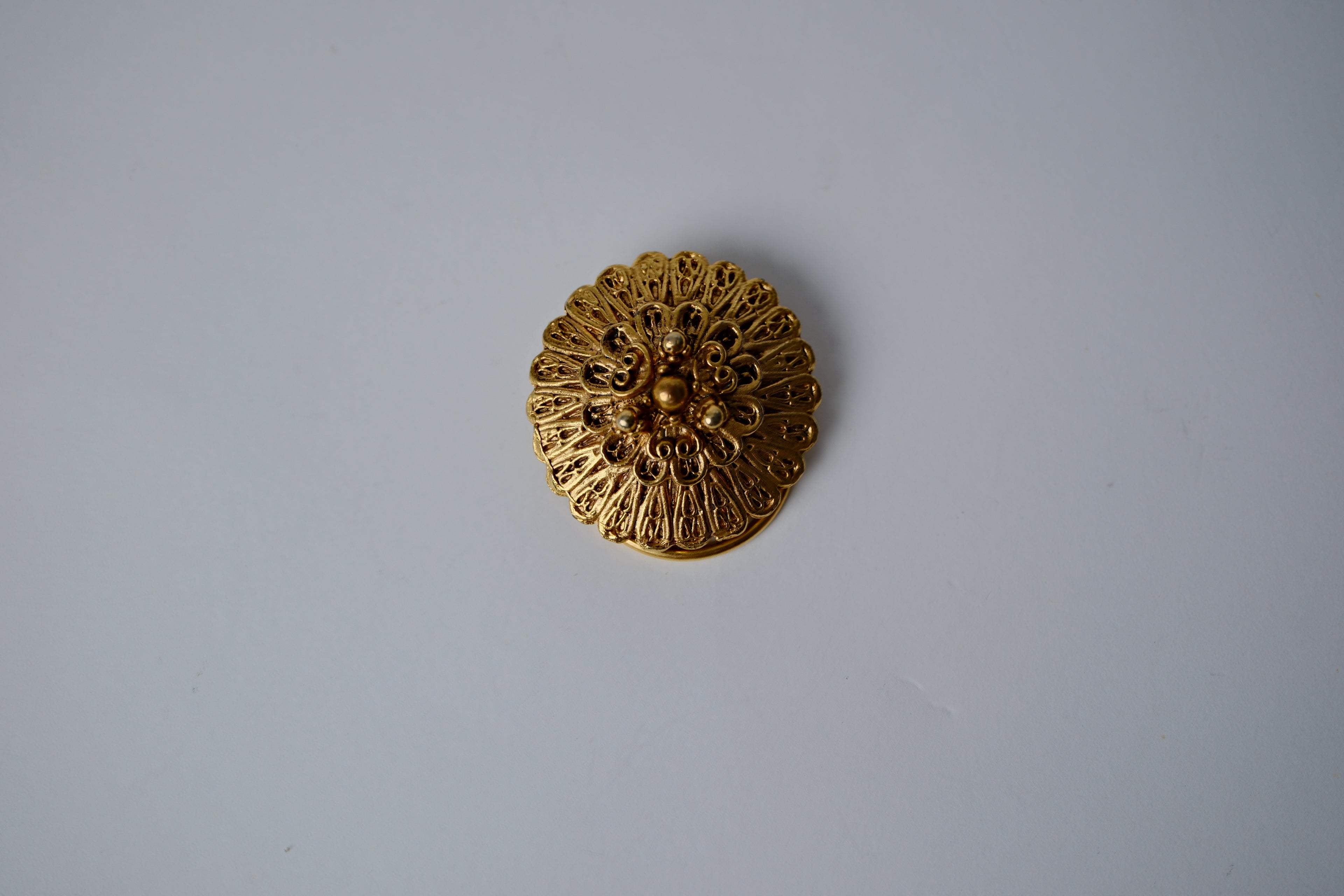 Vintage Gold Scarf Clip