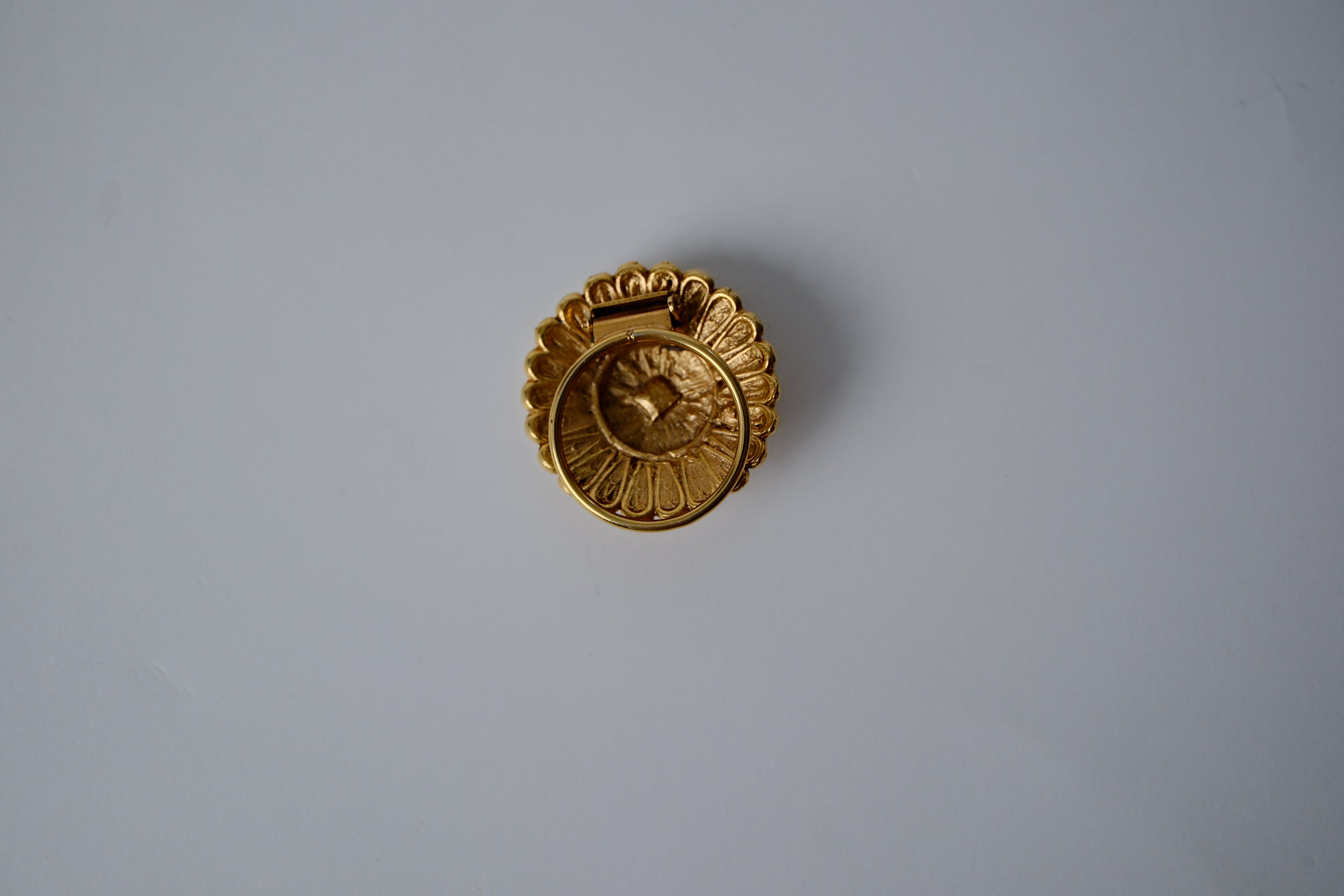 Vintage Gold Scarf Clip