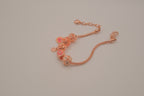 Pandora style Rose Gold charm bracelet