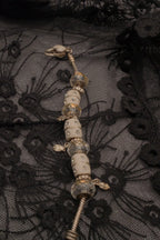Pandora style White crystals bracelet