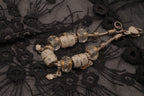 Pandora style White crystals bracelet
