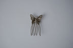 Vintage Silver Butterfly Hair Pin