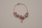 Pandora Pink Animal charms bracelet