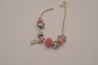 Pandora Pink Animal charms bracelet