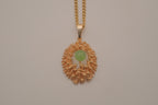 Vintage mid-century brutalist pendant necklace
