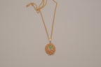 Vintage mid-century brutalist pendant necklace