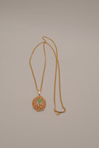 Vintage mid-century brutalist pendant necklace