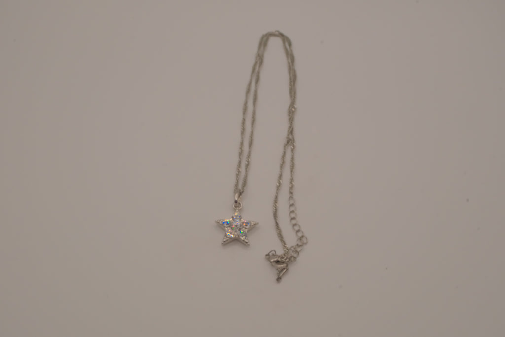 Swarovski five-point star pendant necklace