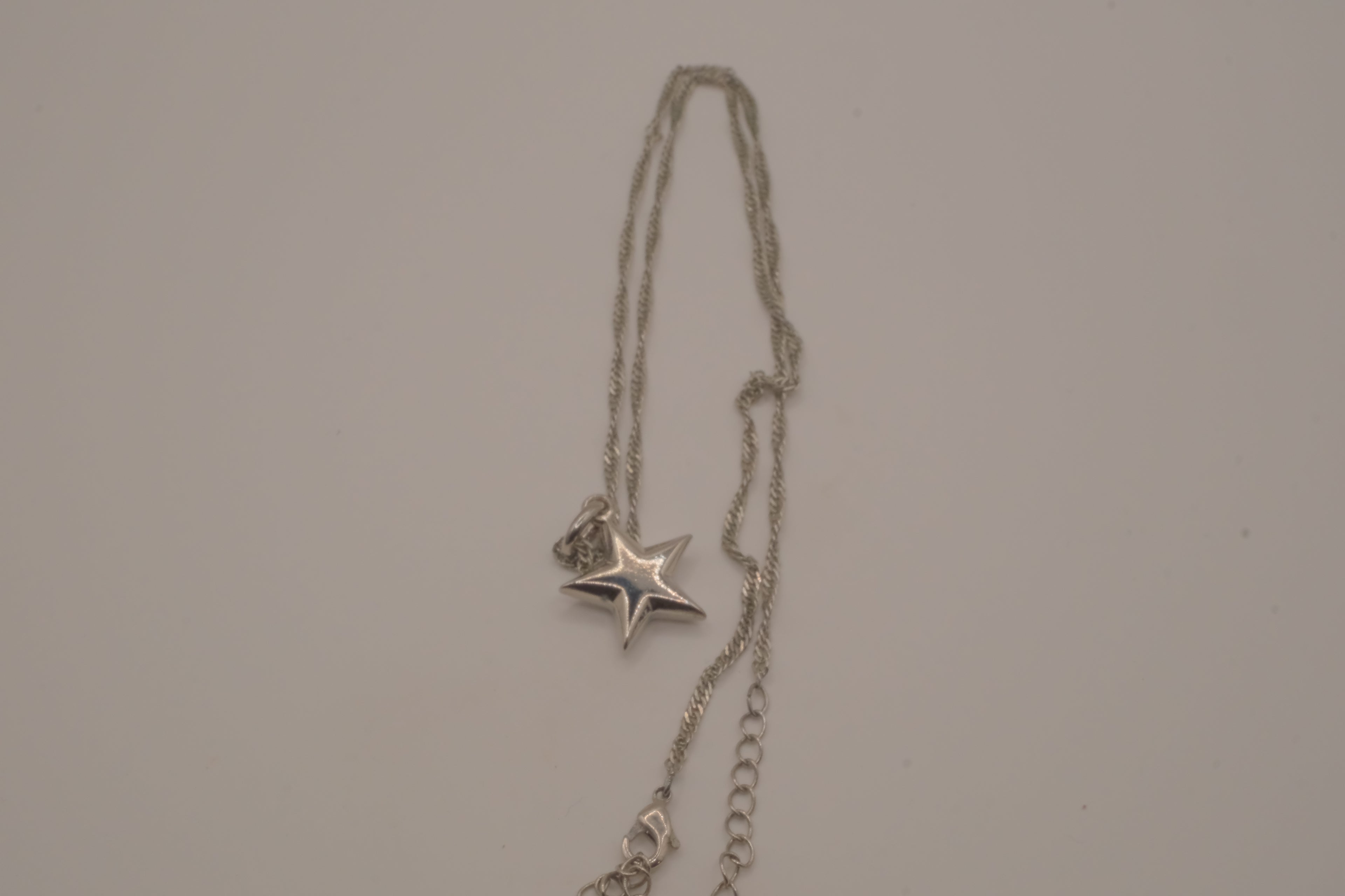 Swarovski five-point star pendant necklace