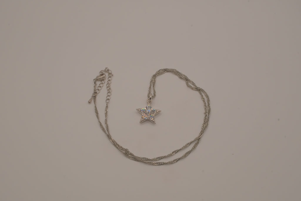 Swarovski five-point star pendant necklace