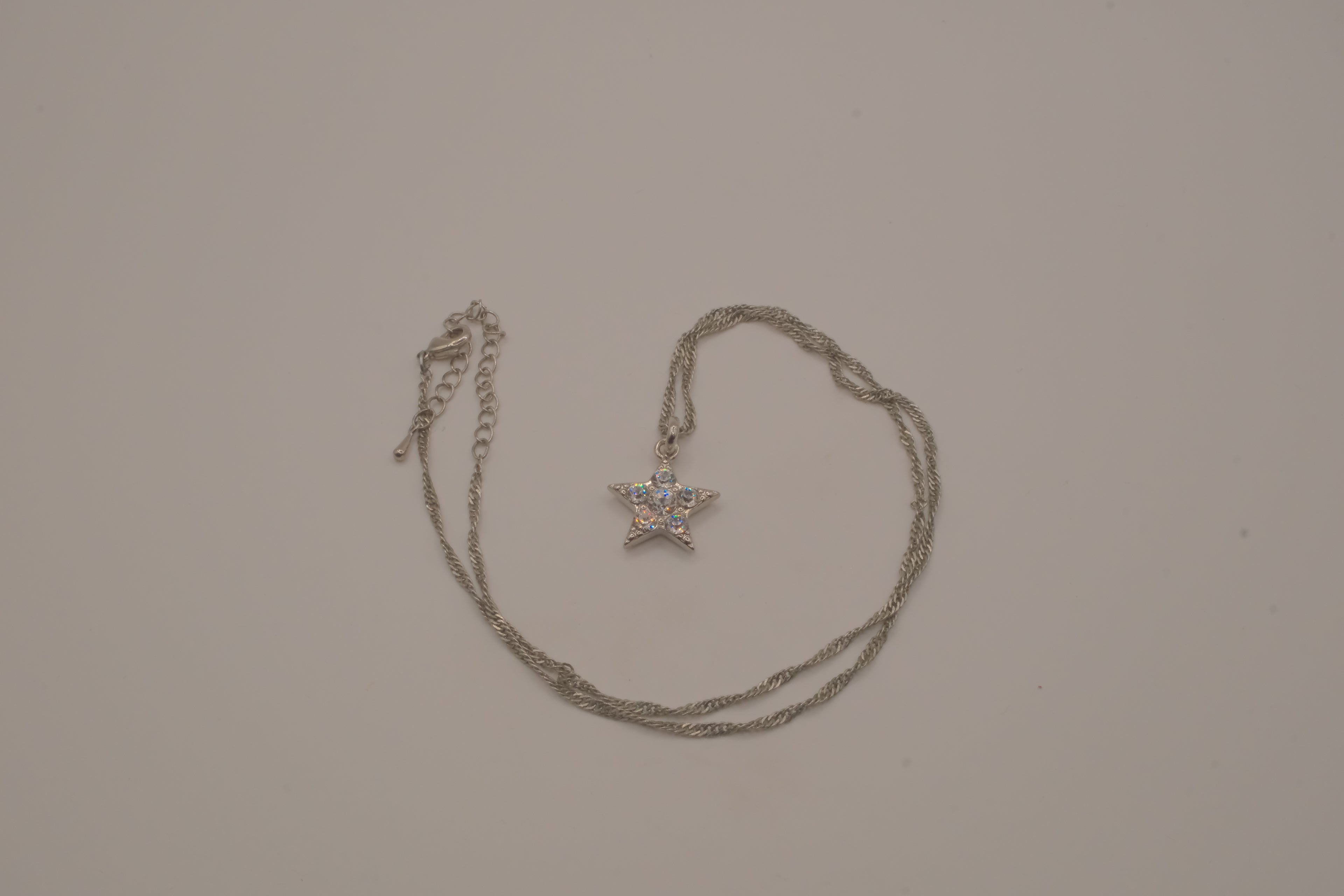Swarovski five-point star pendant necklace
