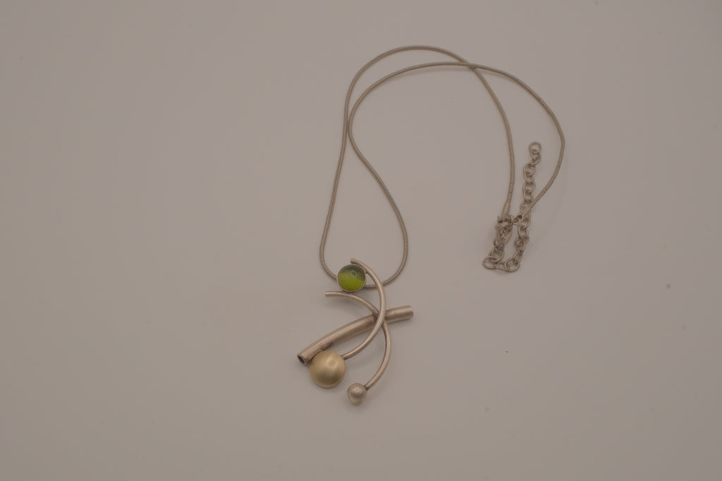 Christophe Poly Modernist architectural pendant
