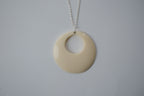 Reworked White Resin Statement chain