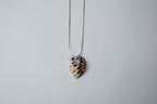 Vintage Cheetah Cowrie Sterling Silver Necklace