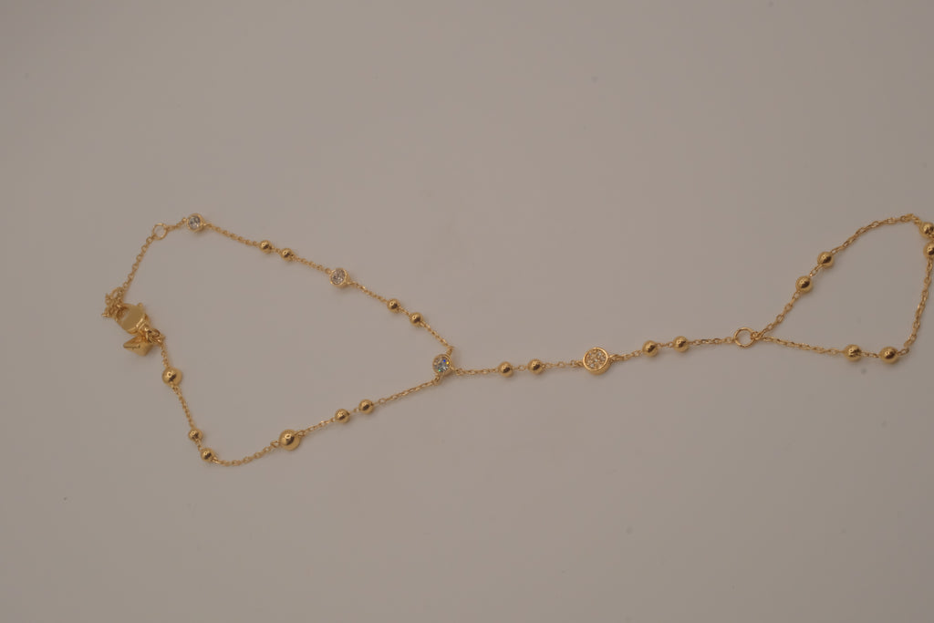 Ramy Brook Azzura Hand Chain in Gold tone