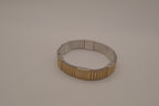 Aimanté two-tone magnetic expansion bracelet