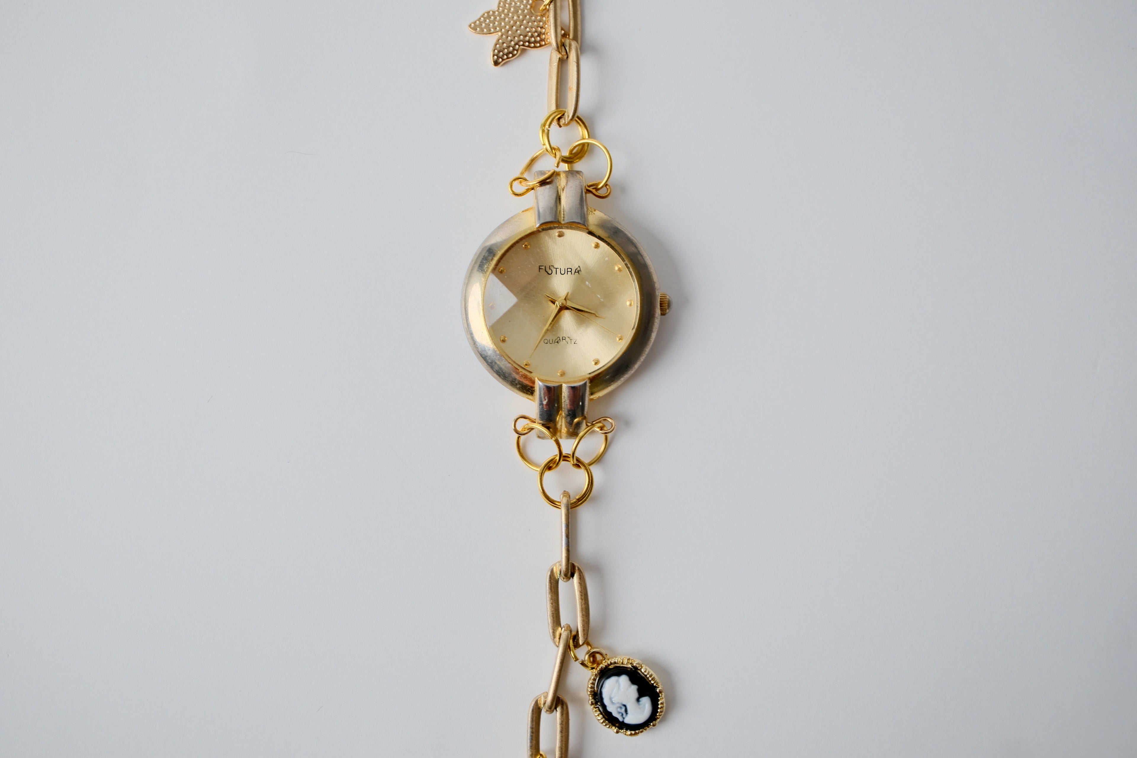 Reworked Futura Charm Watch Bracelet