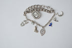 Vintage Charm Bracelet Watch