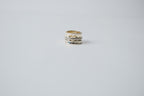 Vintage Sterling Silver Textured Love Ring