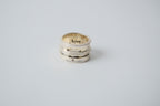 Vintage Sterling Silver Textured Love Ring