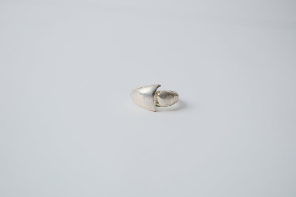 Vintage Sterling Silver Modernist Ring