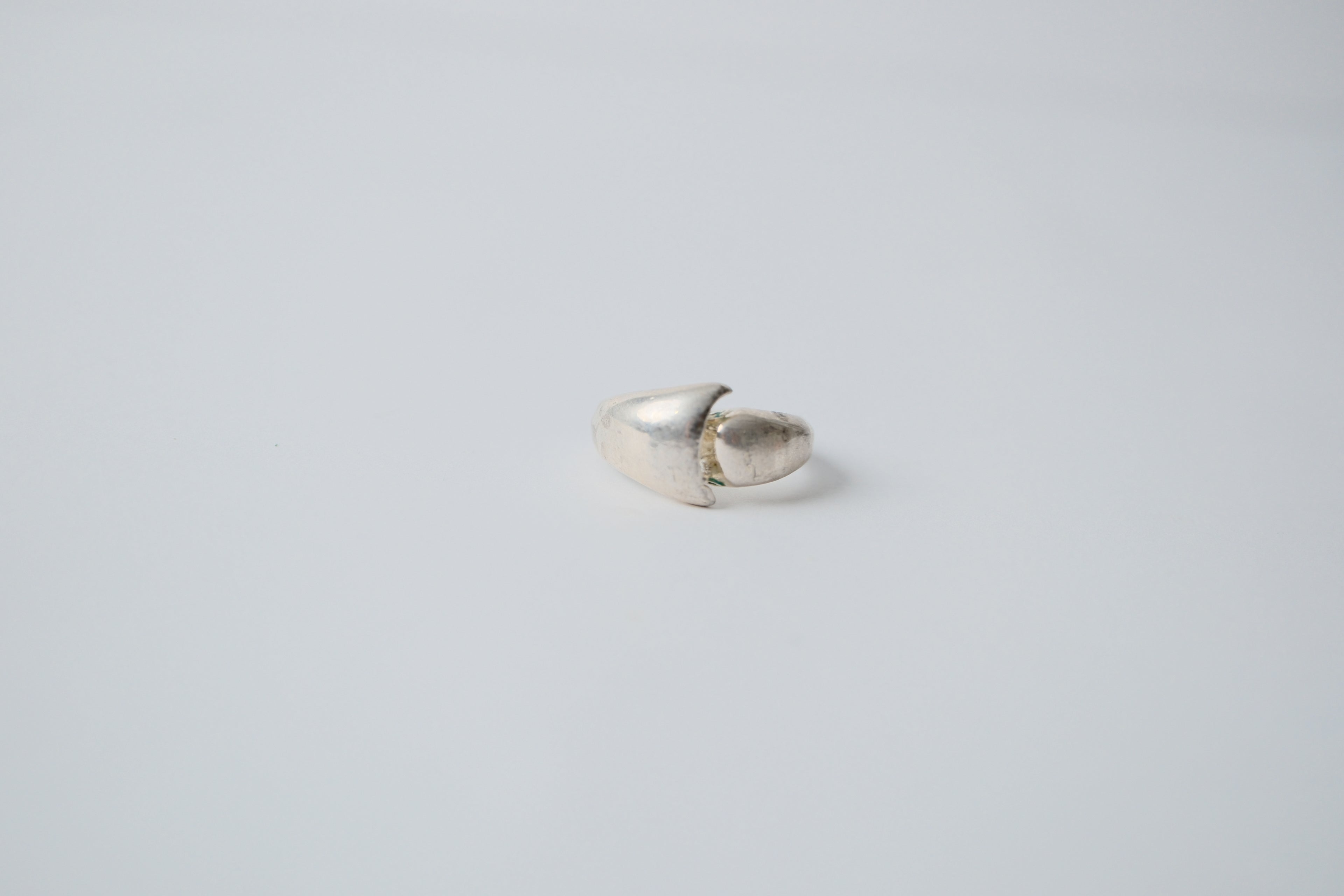 Vintage Sterling Silver Modernist Ring