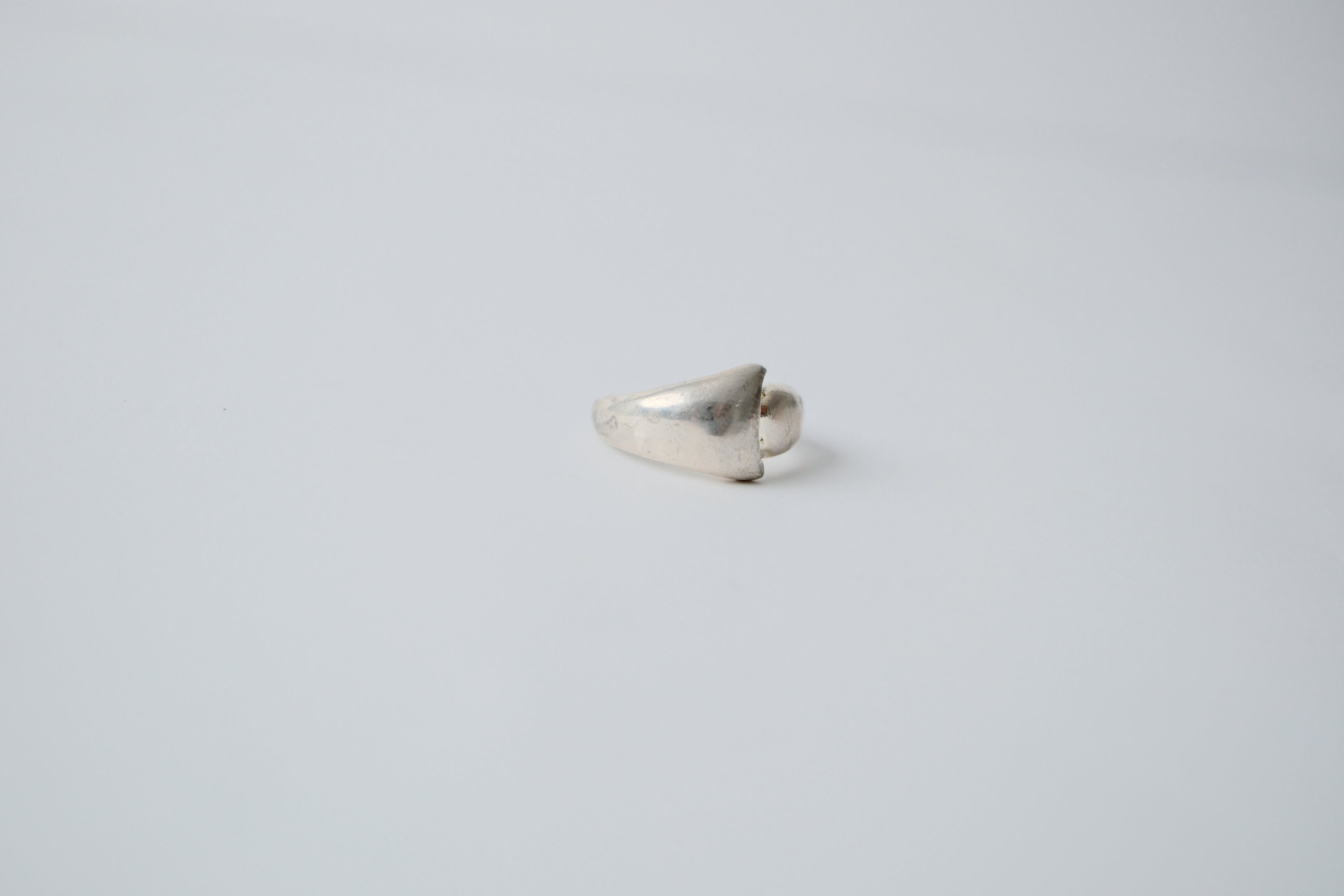 Vintage Sterling Silver Modernist Ring