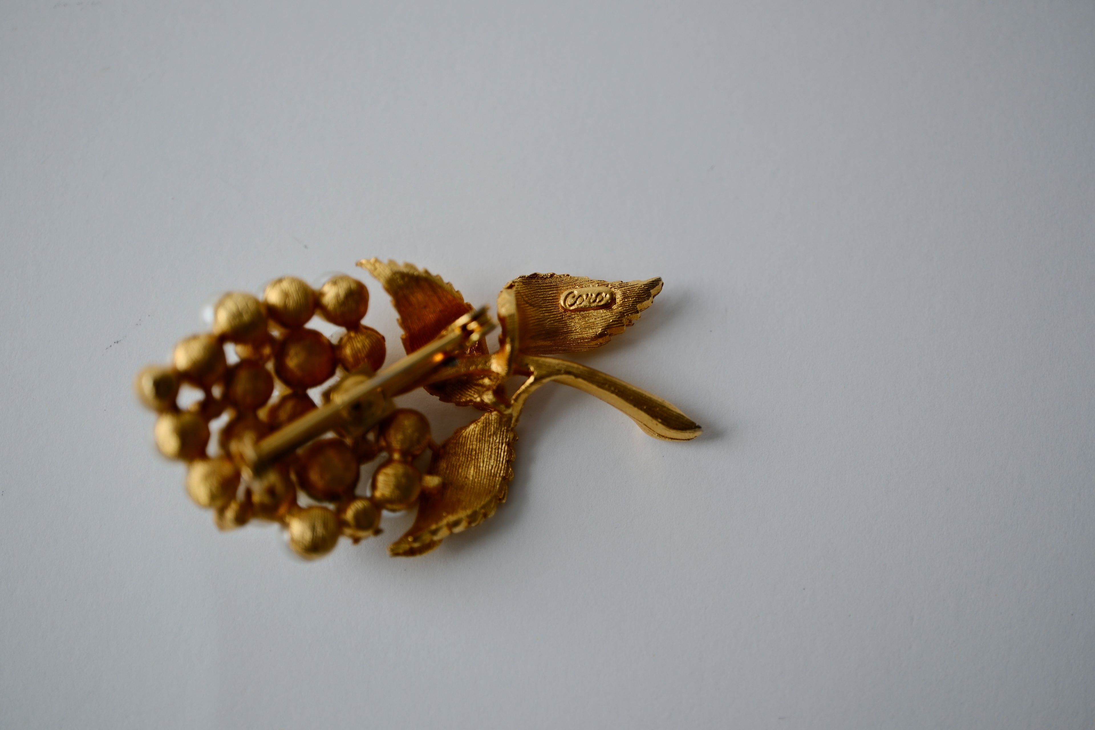 Vintage Coro Berry cluster brooch