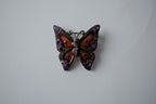 Vintage Purpe Rhinestones Butterfly brooch