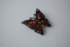 Vintage Purpe Rhinestones Butterfly brooch