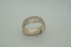 Vintage tribal silver-toned cuff bracelet