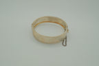 Vintage hinged bangle bracelet