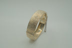 Vintage hinged bangle bracelet