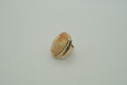 Vintage oval Baltic amber ring