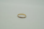 Vintage cloisonné enamel band ring