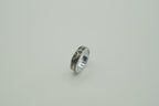 Vintage dark enamel &nbsp;dolphin ring