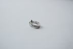 Diamond Cut Stacked Sterling Silver Rings
