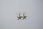 Dangling Starfish Sterling Silver Earrings