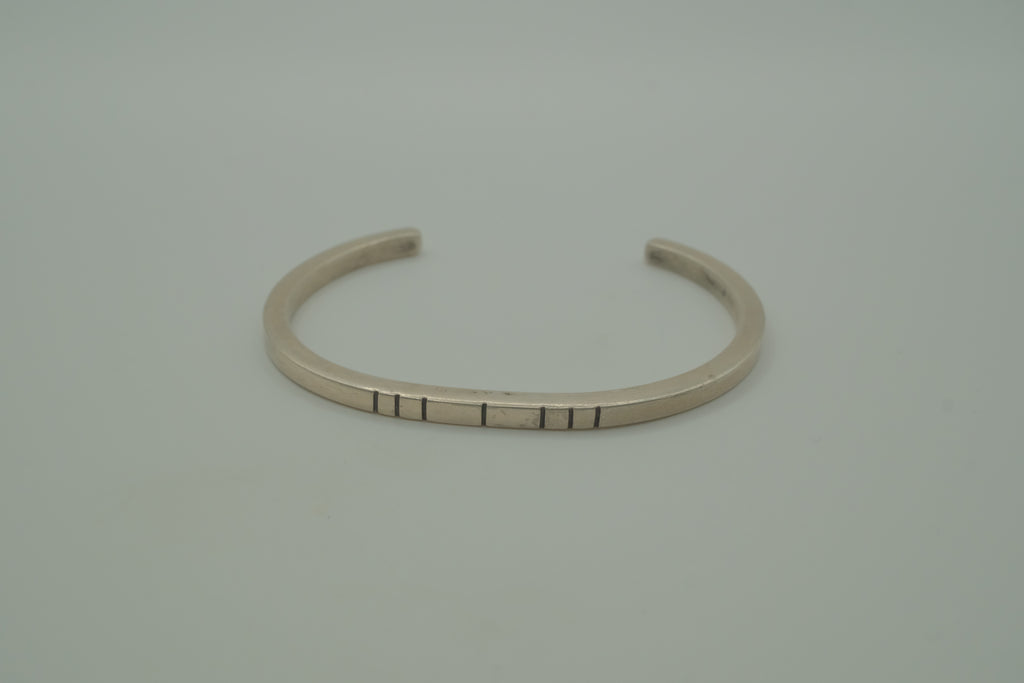 Minimalist open cuff bracelet
