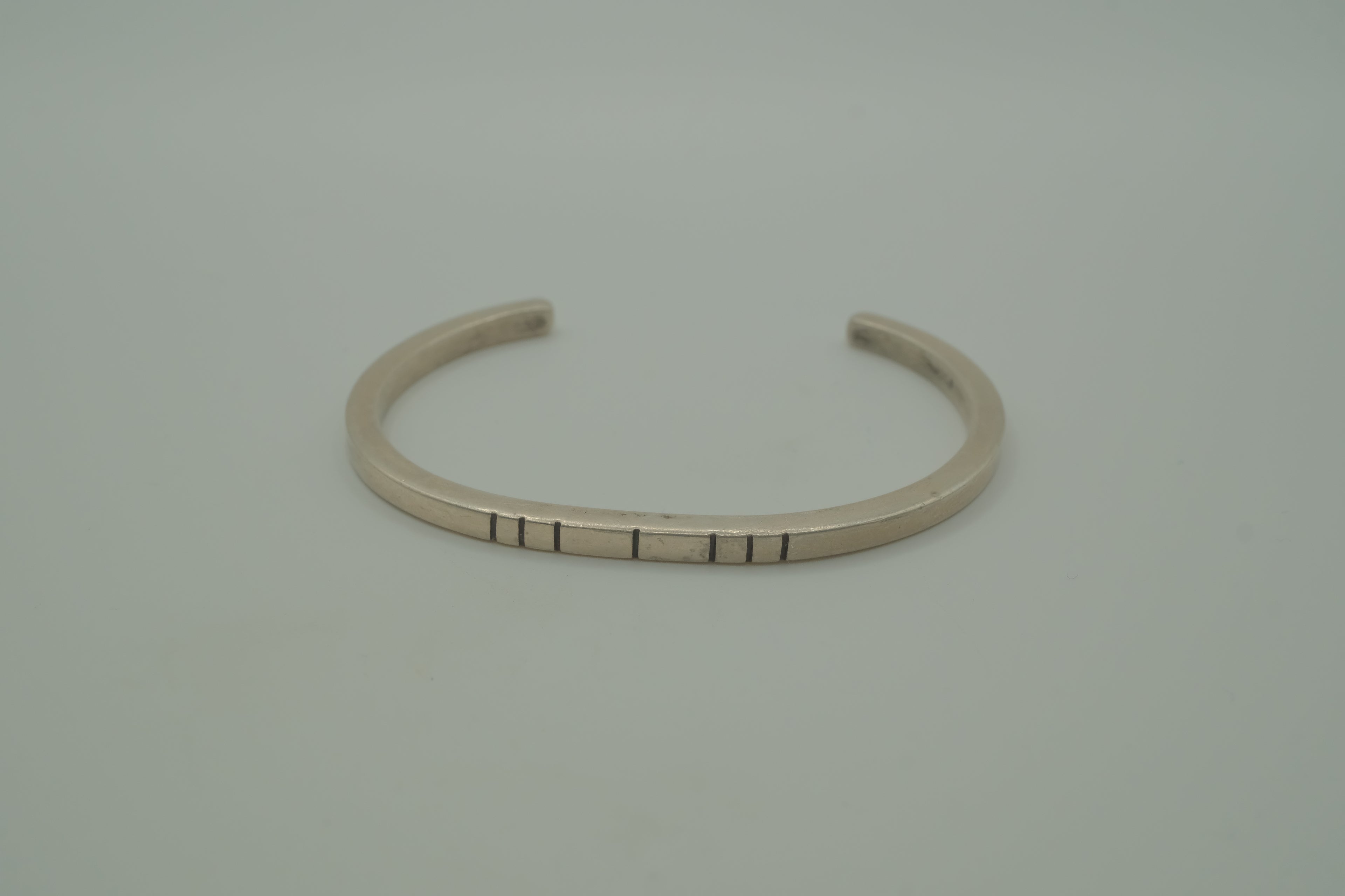 Minimalist open cuff bracelet